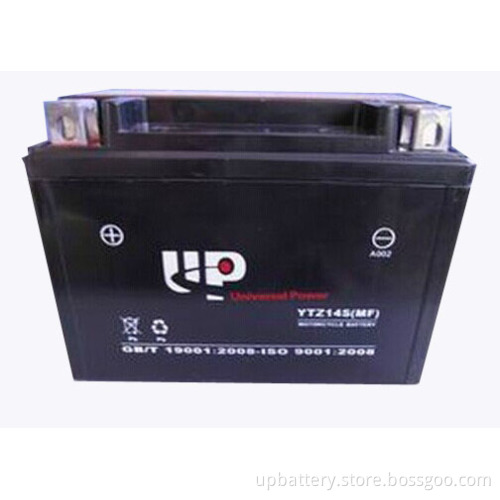 Factory Outlet! Motorcycle Battery (YTZ14S MF) 12V9.5ah